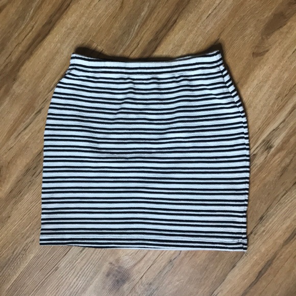 Striped Pencil Skirt - Picture 1 of 3